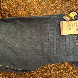 Bandolino Mandie Jeans -Size 14 - Straight leg luxe 360 flex